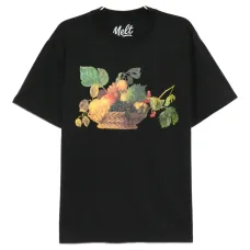 Хлопковая футболка с принтом