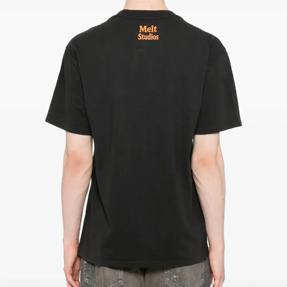 Хлопковая футболка с принтом