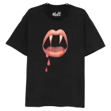 Хлопковая футболка с принтом