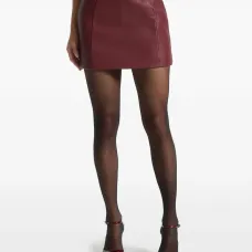 Мини-юбка с зернистой текстурой Мини-юбка с зернистой текстурой