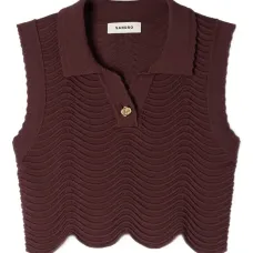 Топ с фестонами