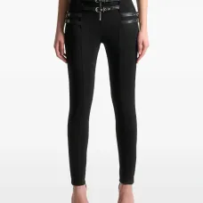 Леггинсы с пряжкой