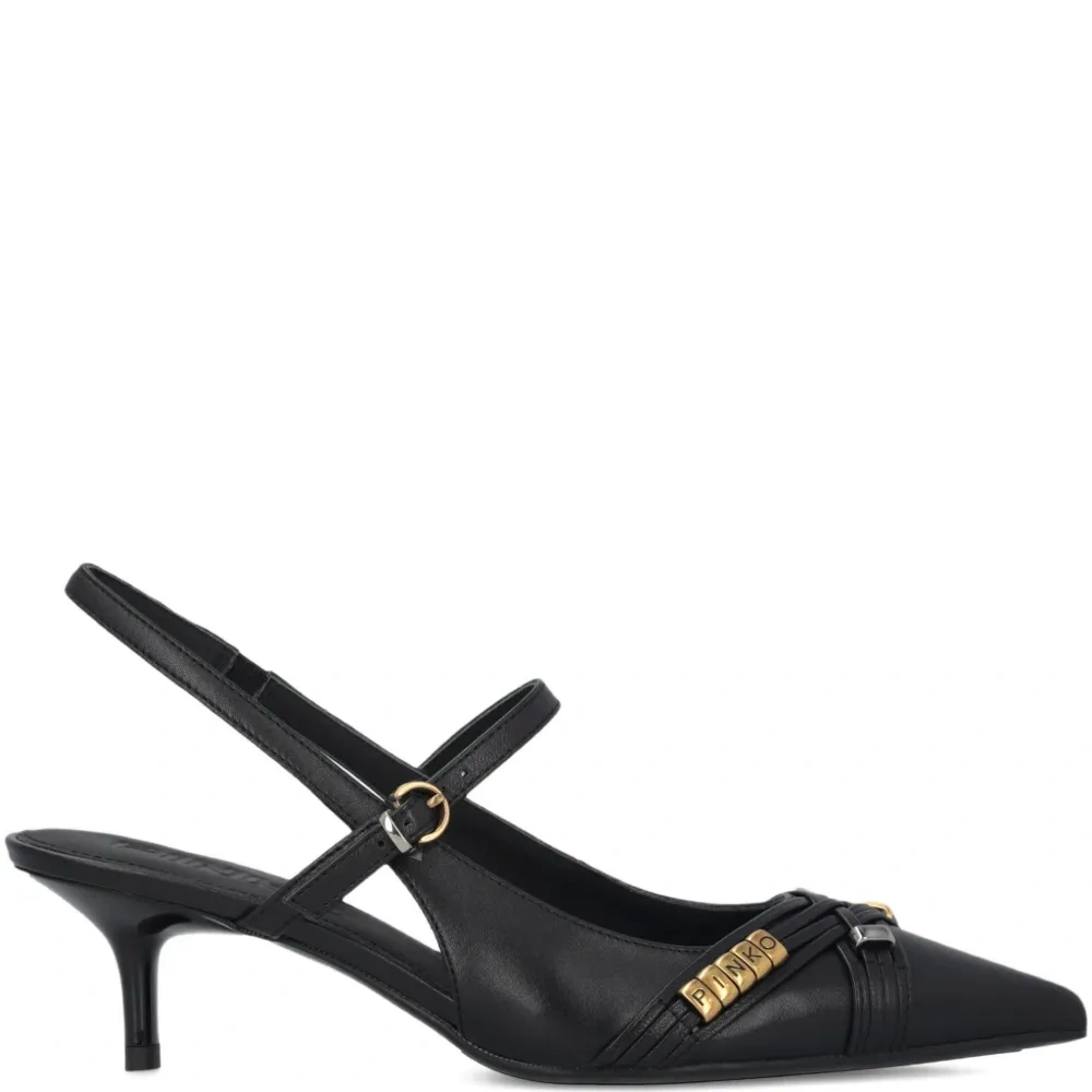 Туфли с ремешком на пятке