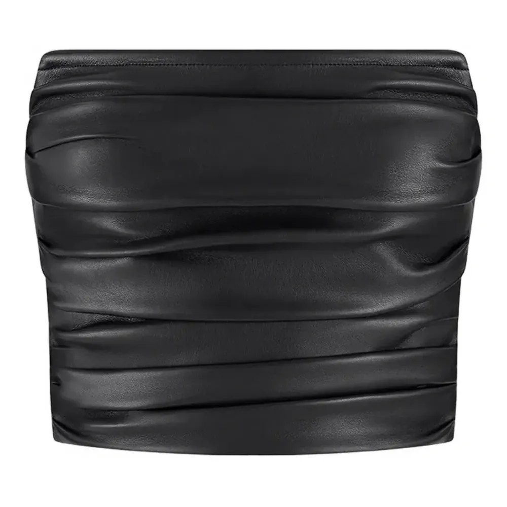 Плиссированный корсет-бандо