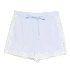 Шорты с кружевом