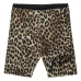 Шорты с леопардовым принтом и логотипом Шорты с леопардовым принтом и логотипом