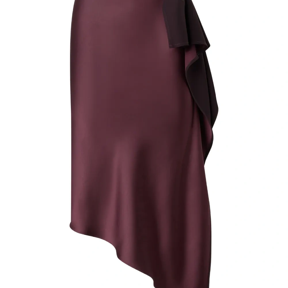 Драпированная юбка асимметричного кроя Драпированная юбка асимметричного кроя