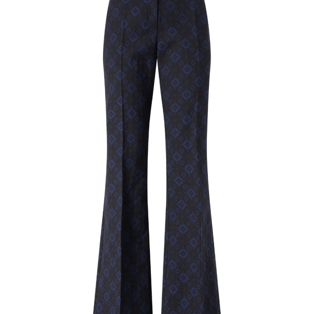 Брюки с геометричным принтом Брюки с геометричным принтом