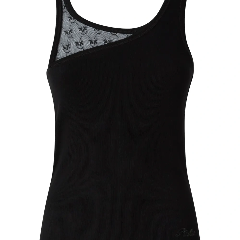 Топ с кружевом