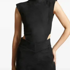 Боди с широкими плечами