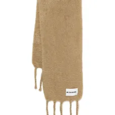 Шарф с бахромой