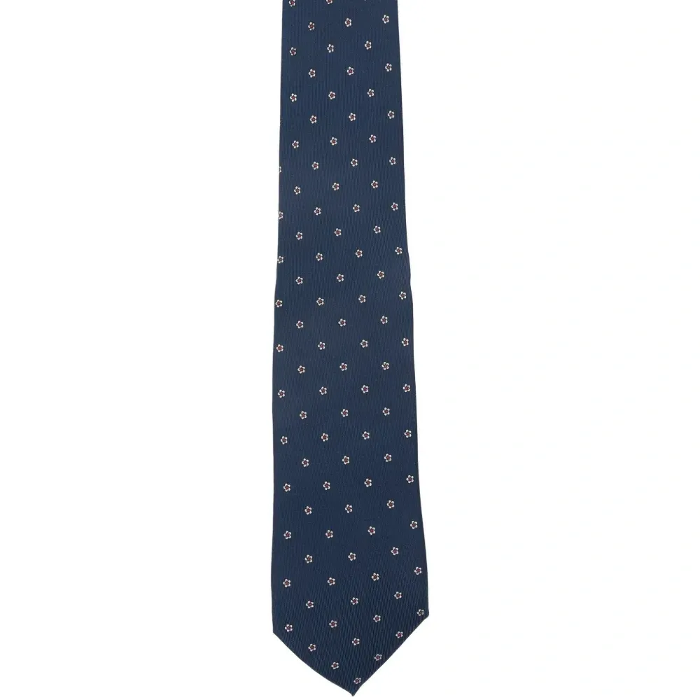 Галстук с цветочным узором