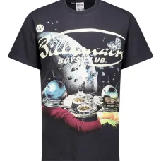 Вязаная футболка с астероидами