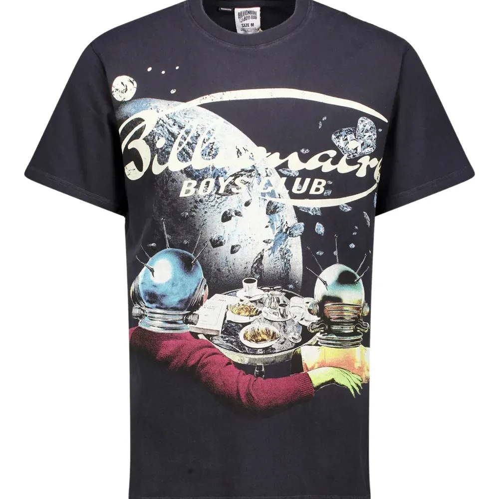 Вязаная футболка с астероидами