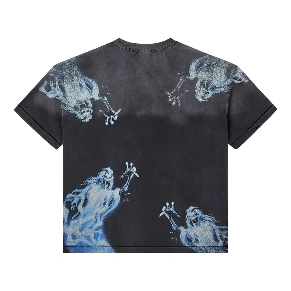 Футболка с графическим принтом "Страх"