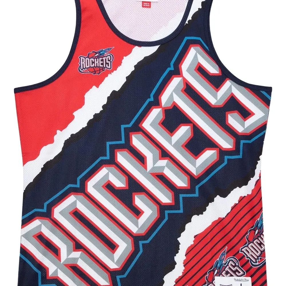 Майка Jumbotron 2.0 Houston Rockets с круглым вырезом Майка Jumbotron 2.0 Houston Rockets с круглым вырезом