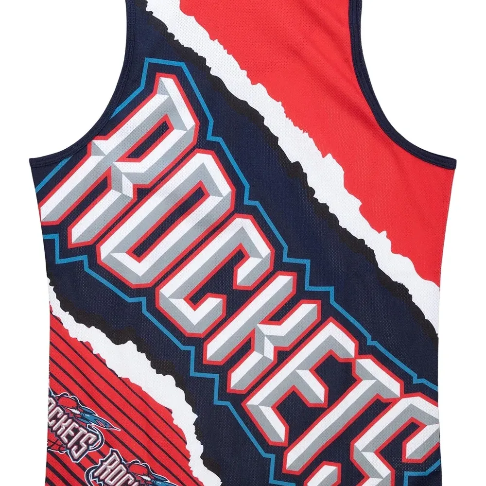 Майка Jumbotron 2.0 Houston Rockets с круглым вырезом Майка Jumbotron 2.0 Houston Rockets с круглым вырезом