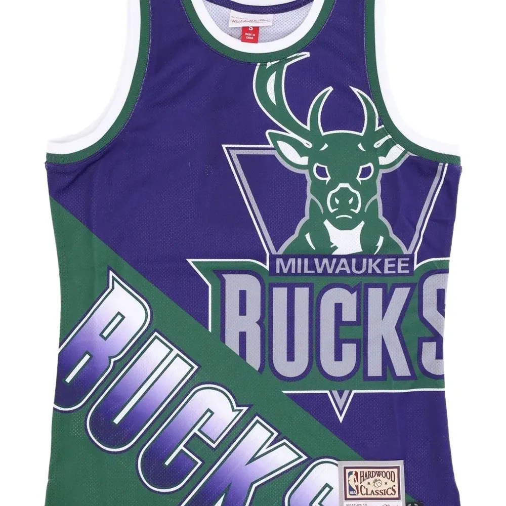 Майка Big Face NBA Milwaukee Bucks