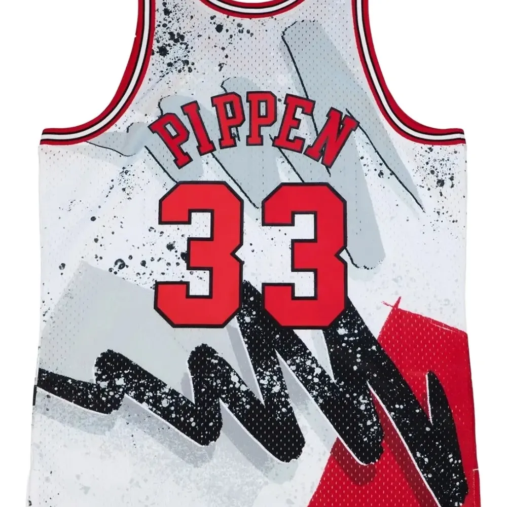 Топ-майка X NBA Chicago Bulls Скотти Пиппен 1997-98 Hyper Hoops Swingman