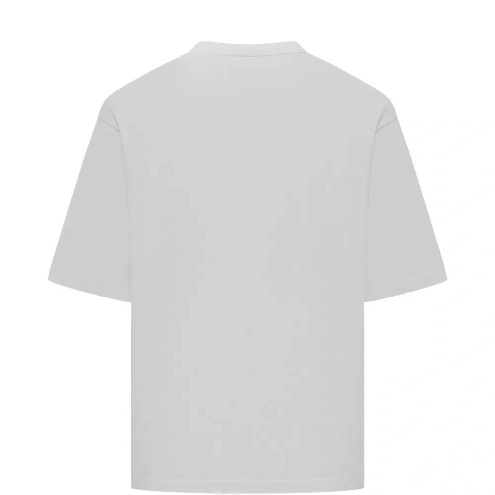 Футболка свободного кроя с принтом