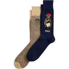 Комплект из двух пар носков с логотипом