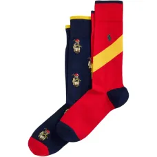 Комплект из двух пар носков с вышивкой