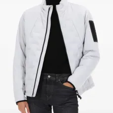 Стёганая куртка на молнии Стёганая куртка на молнии