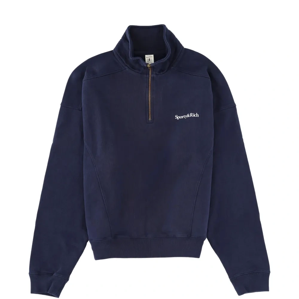 Свободное хлопковое худи на молнии