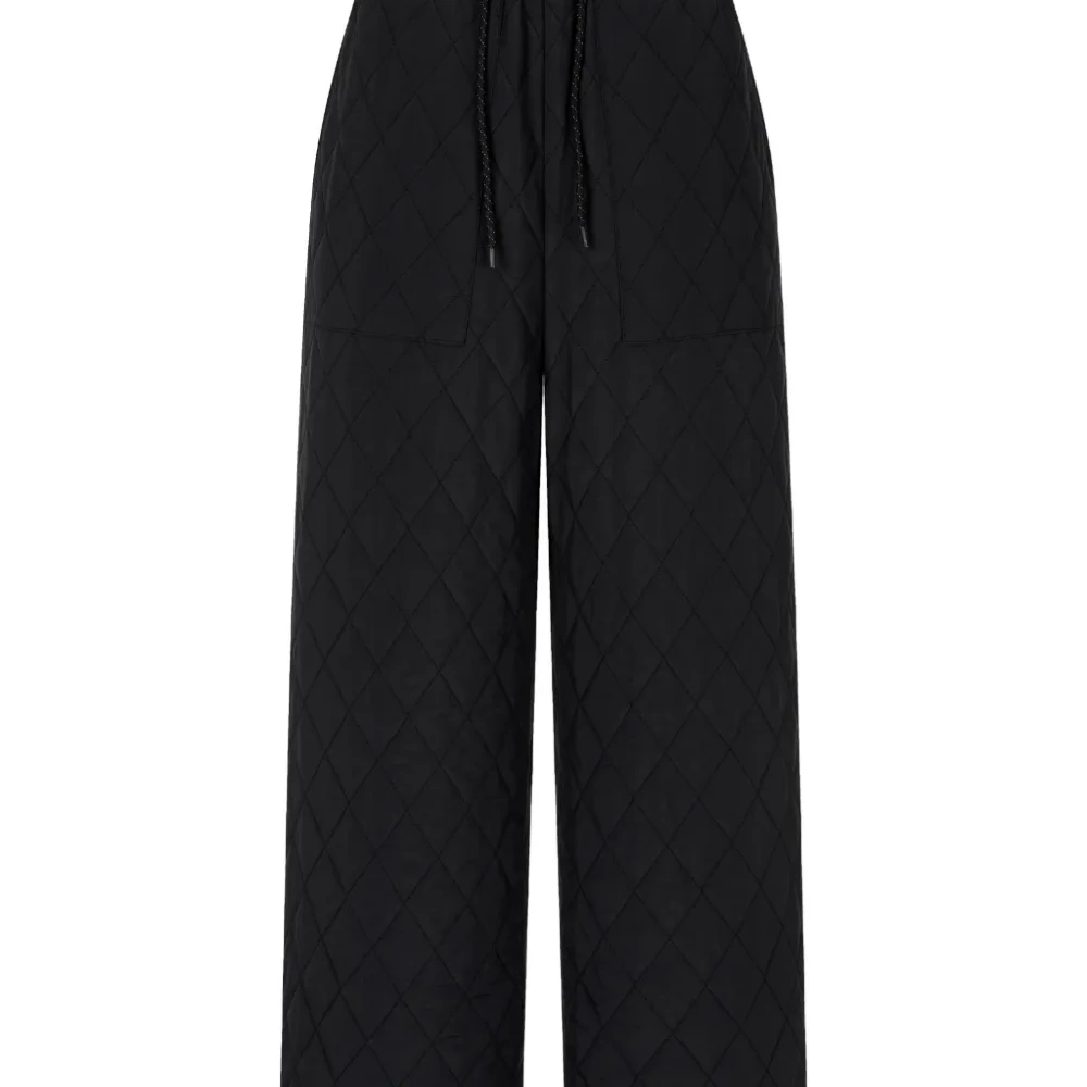 Брюки с алмазной стёжкой