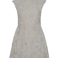 Мини-платье с цветочным узором