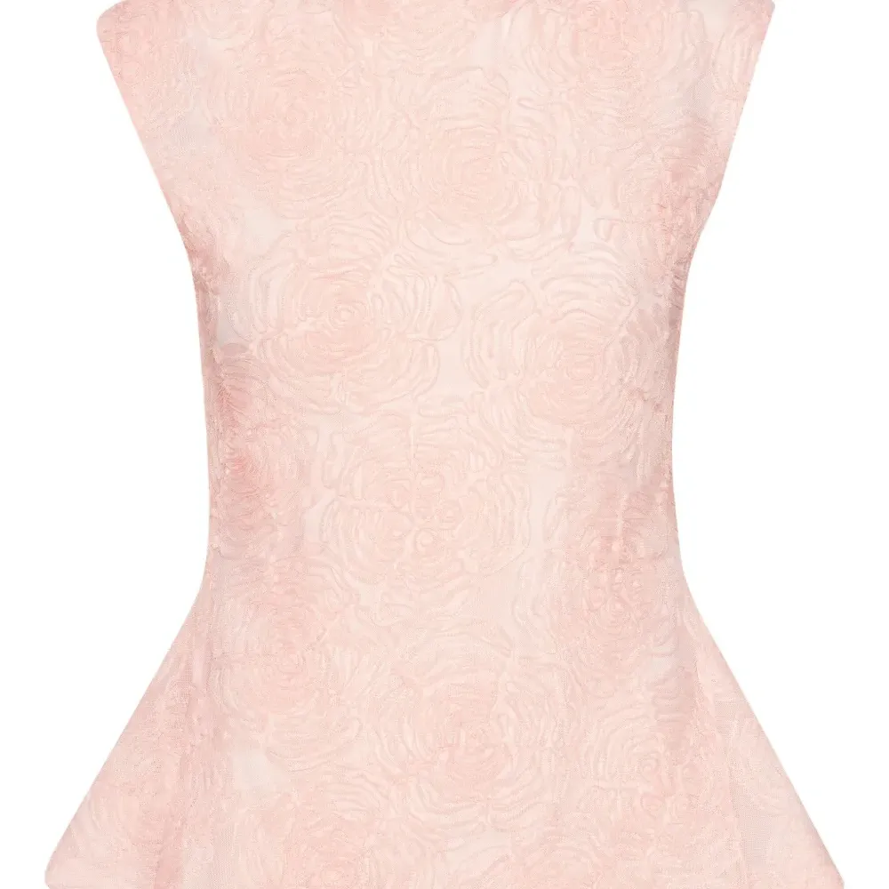 Топ с цветочным принтом