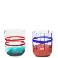 Стаканы с узором (набор из шести)