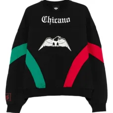 Свитшот с круглым вырезом и графическим изображением орла X Willy Chavarria