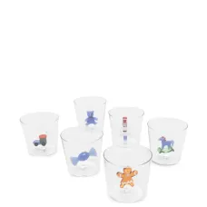 Очки с 3D-декором на рождество (набор из шести штук)