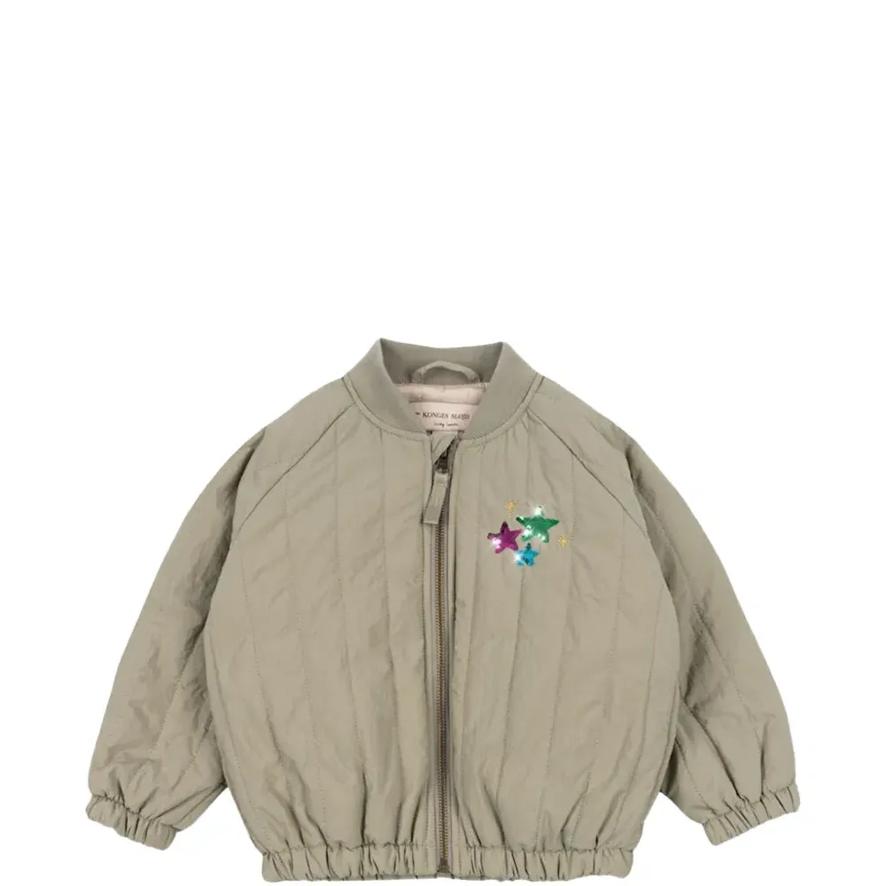 Бомбер Juno, украшенный пайетками