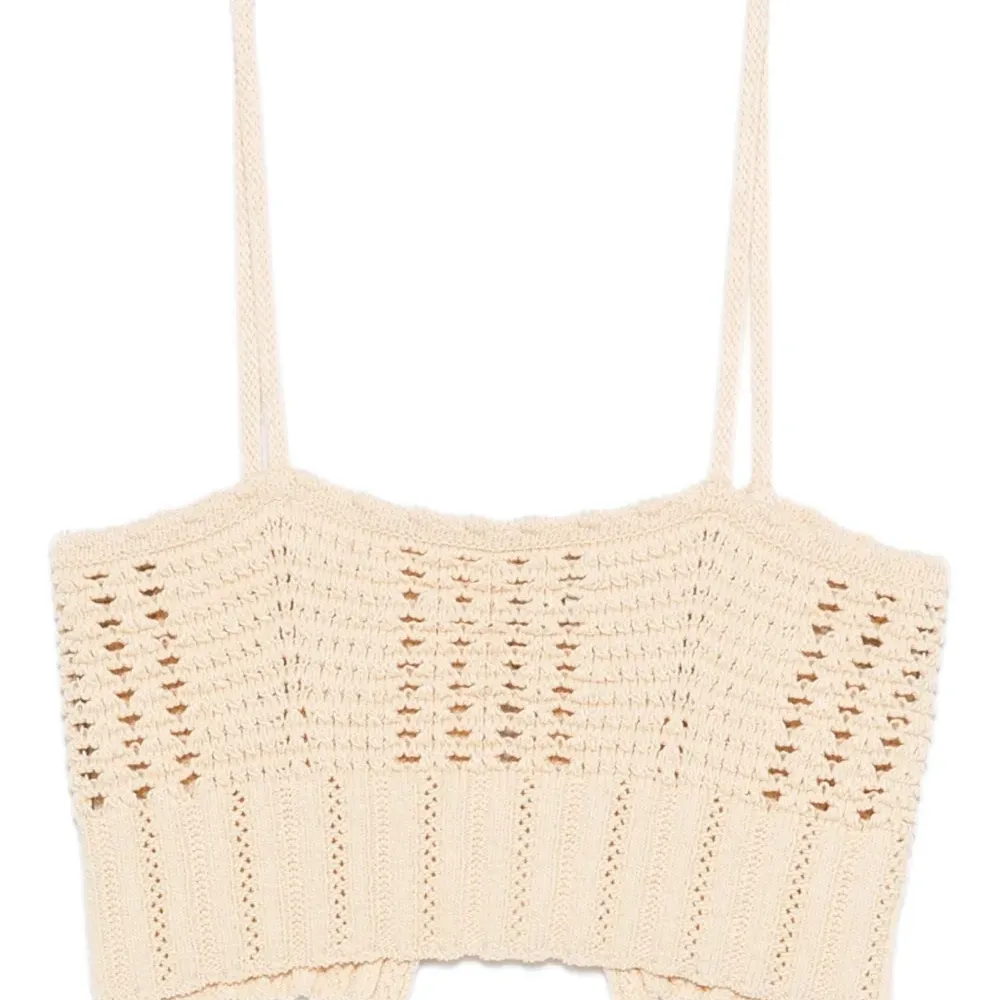 Укороченный трикотажный топ