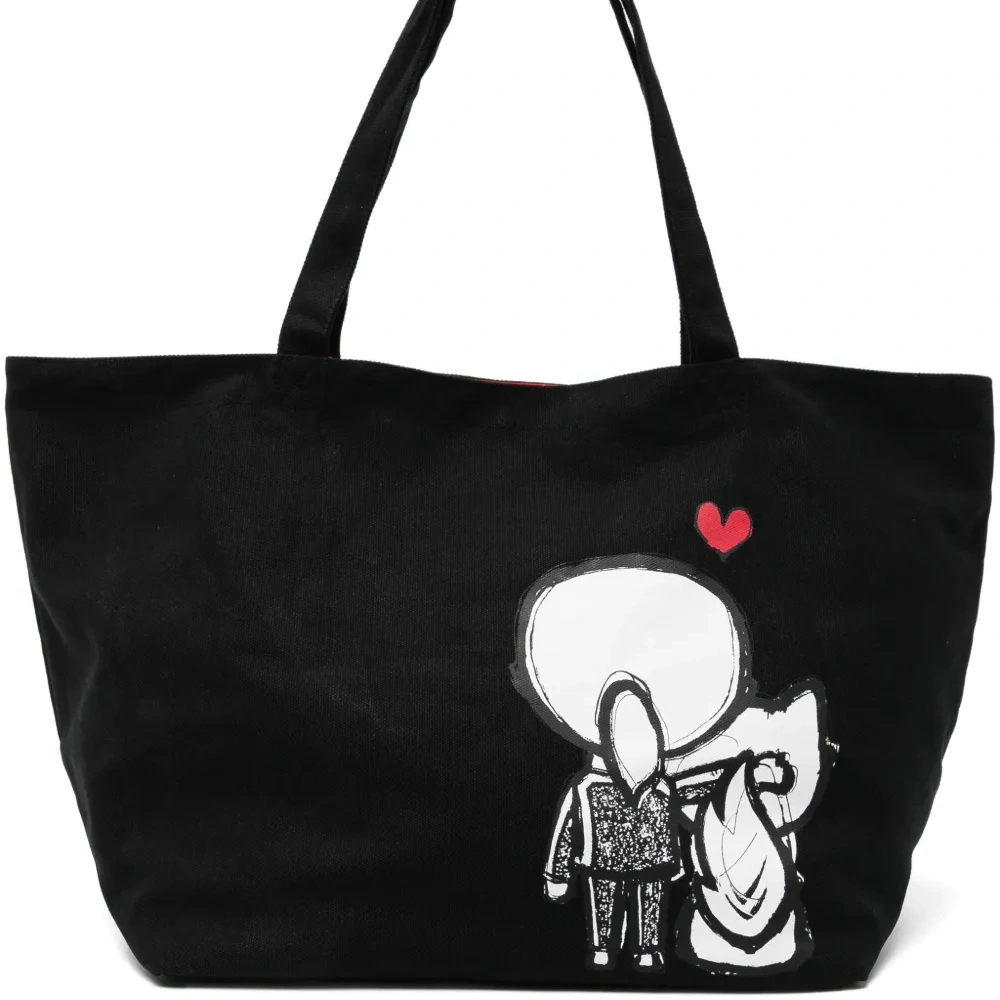 Сумка-тоут с принтом в виде сердец Ikon Сумка-тоут с принтом в виде сердец Ikon