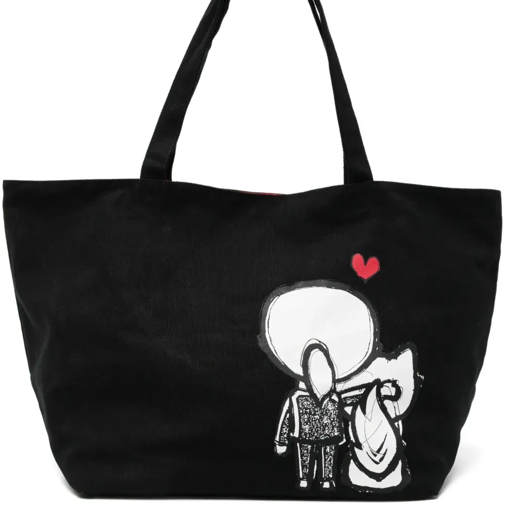 Сумка-тоут с принтом в виде сердец Ikon