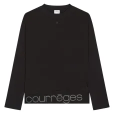 Футболка с длинными рукавами и логотипом