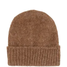 Вязаная шапка меланжевой расцветки