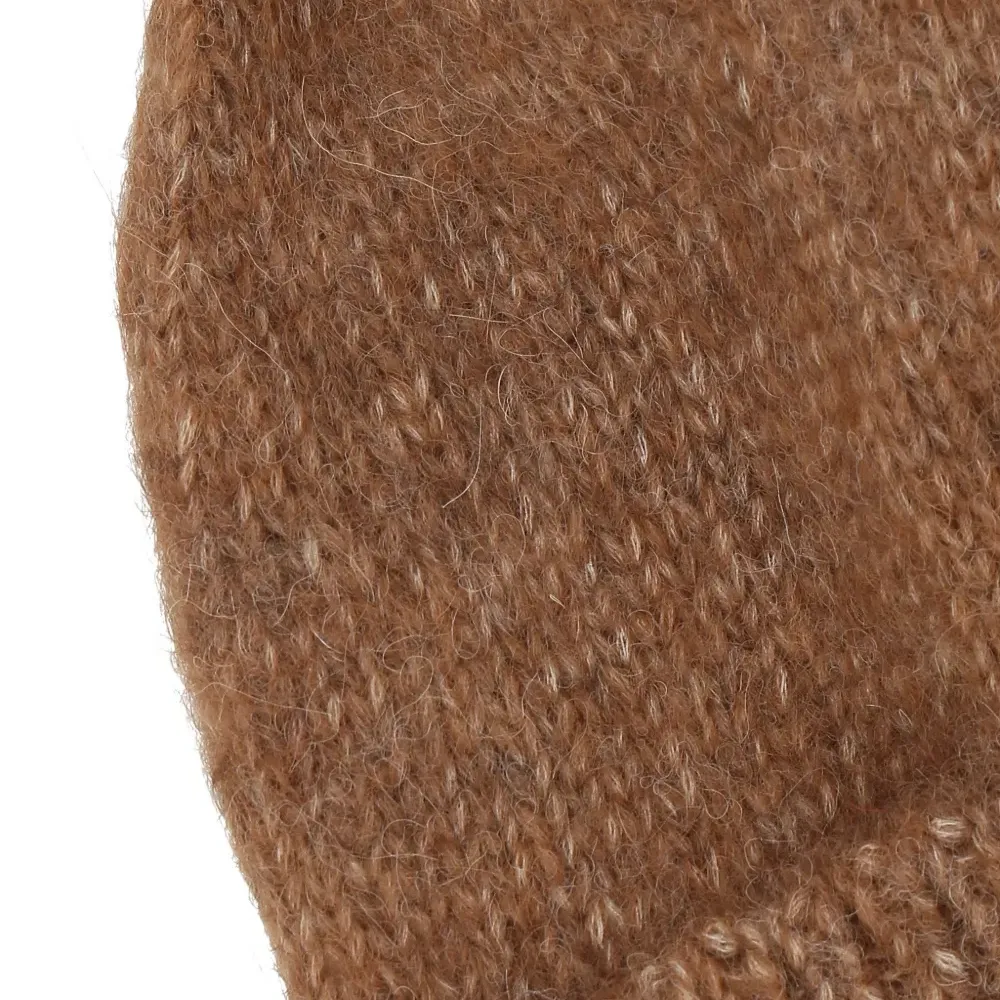 Вязаная шапка меланжевой расцветки