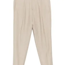 Плиссированные классические брюки