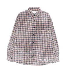 Клетчатая рубашка на пуговицах