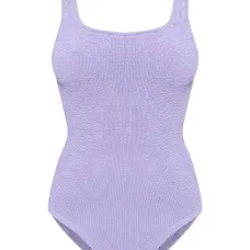 Слитный купальник с квадратным вырезом и фактурной тканью Слитный купальник с квадратным вырезом и фактурной тканью