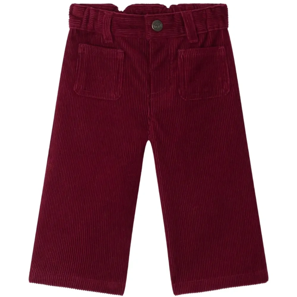 Вельветовые брюки с эластичным поясом в стиле денди