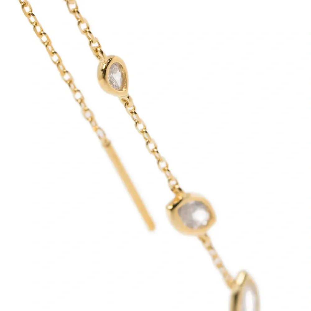 Серьги Swift 02chain с украшениями