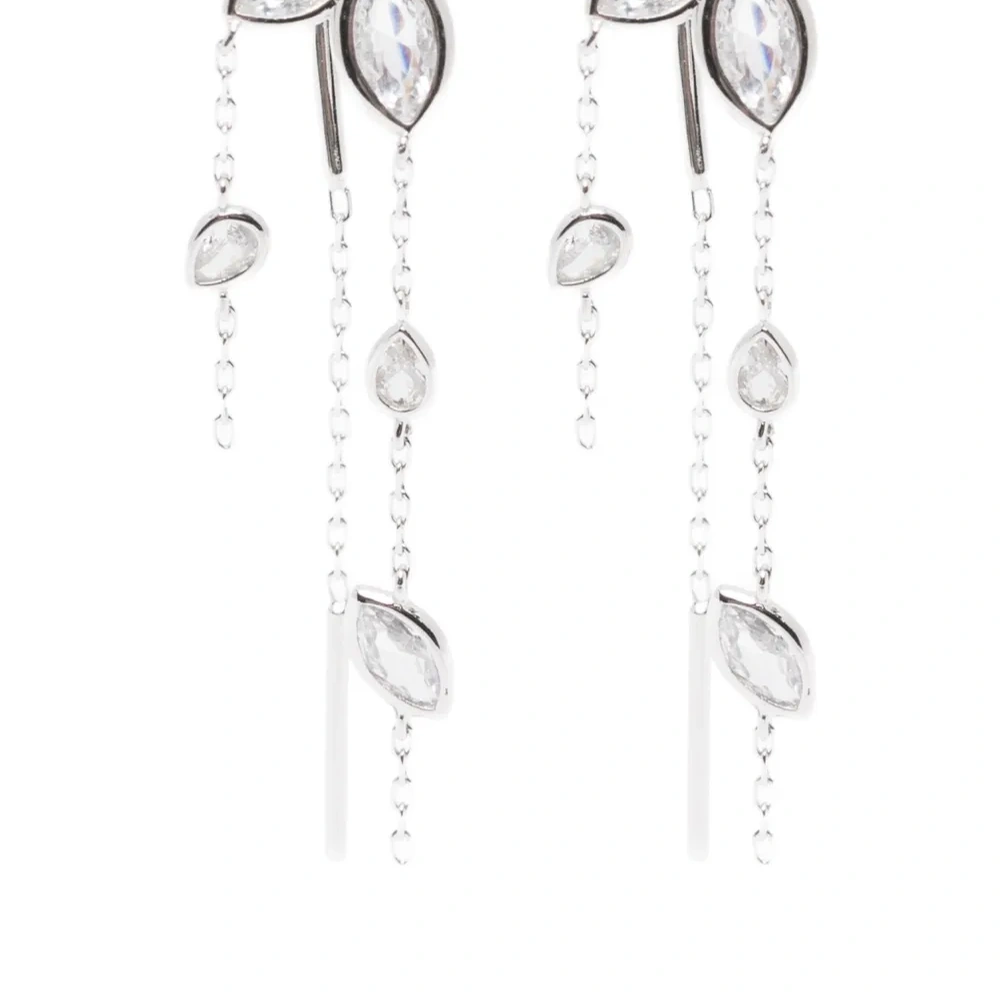 Серьги Swift 03 с цепочкой