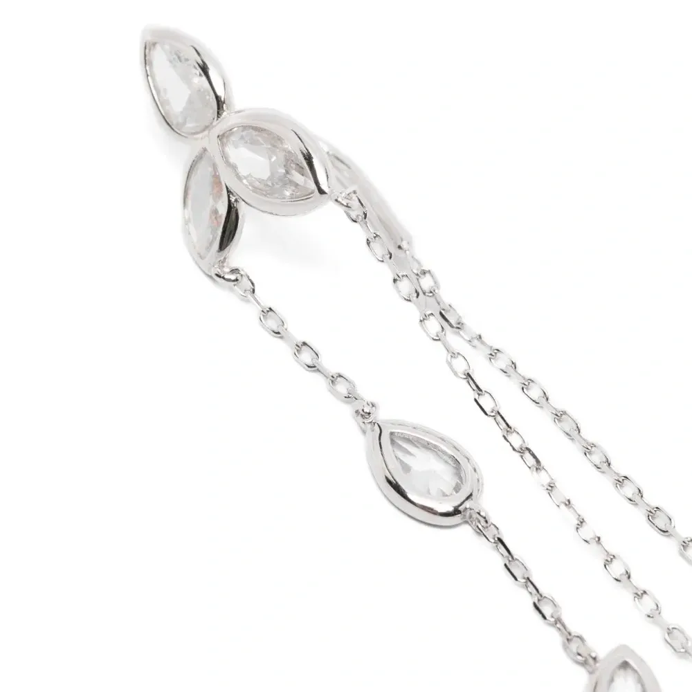 Серьги-подвески с цепочкой Swift 05