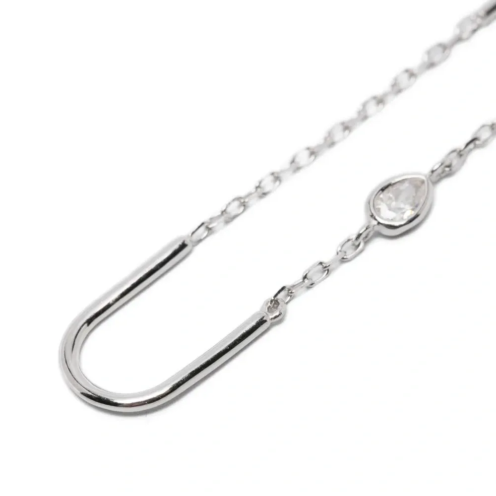 Серьги-подвески Swift 02 с цепочкой