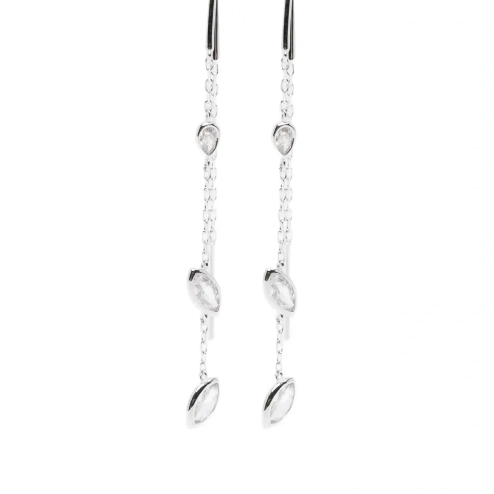 Серьги-подвески Swift 02 с цепочкой